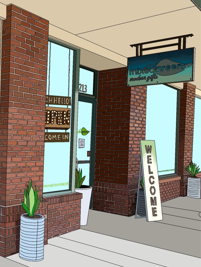 Mixed Greens Mixed Greens Modern Gifts